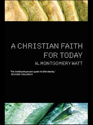 cover image of A Christian Faith for Today